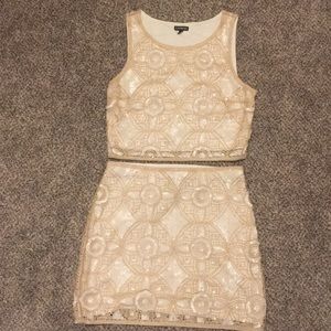 Matching top and skirt